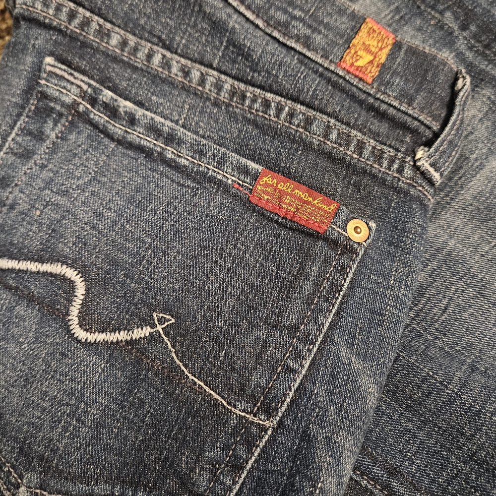 7 For All Mankind Women's Skinny Jeans - Picture 4 of 5